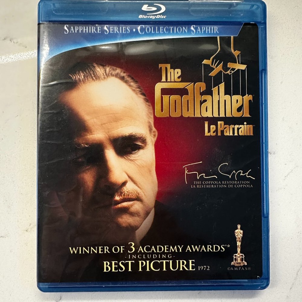 The Godfather Part 1 + Part 2 on BluRay